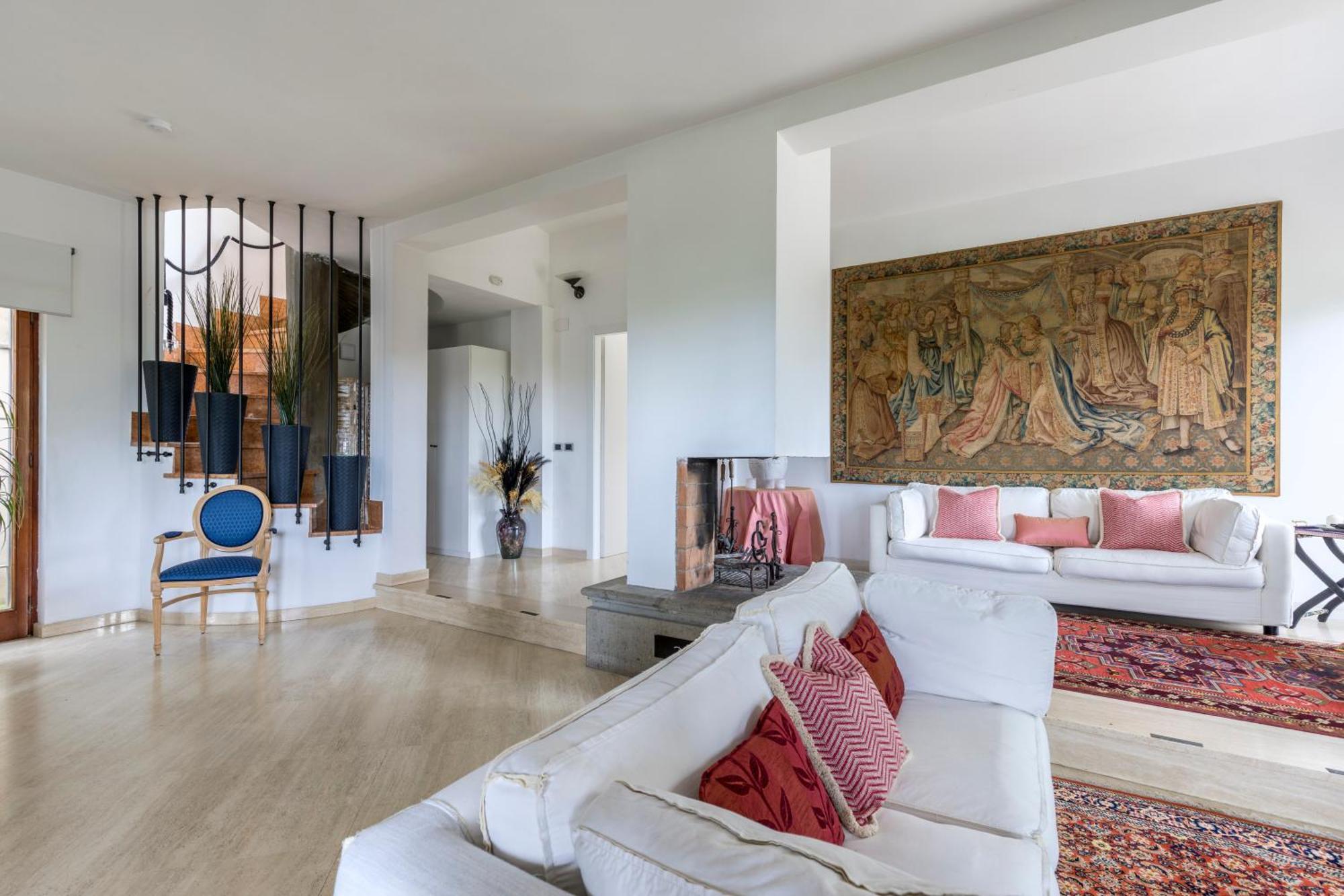 Villa Del Rubbio Róma Kültér fotó