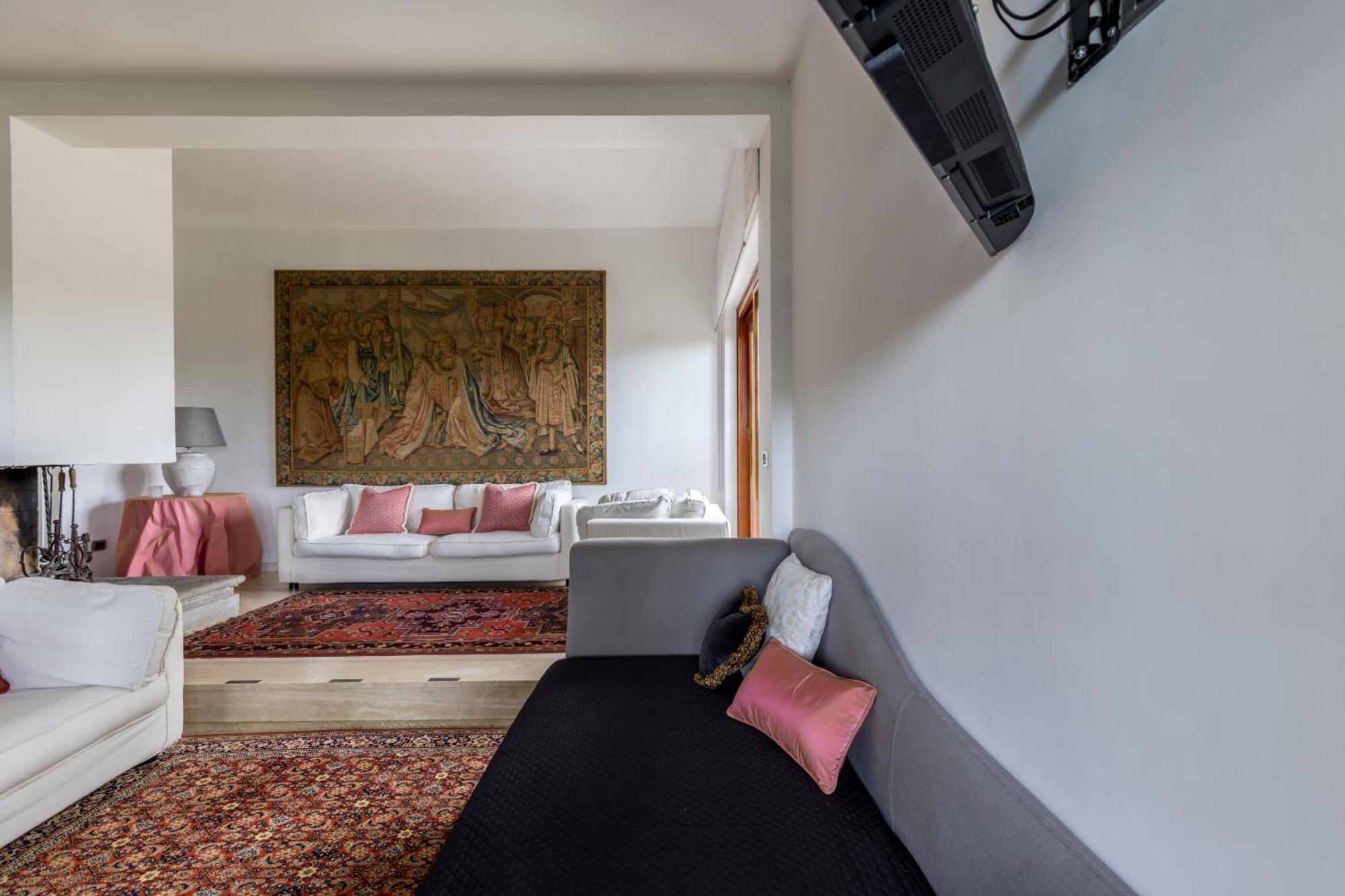Villa Del Rubbio Róma Kültér fotó