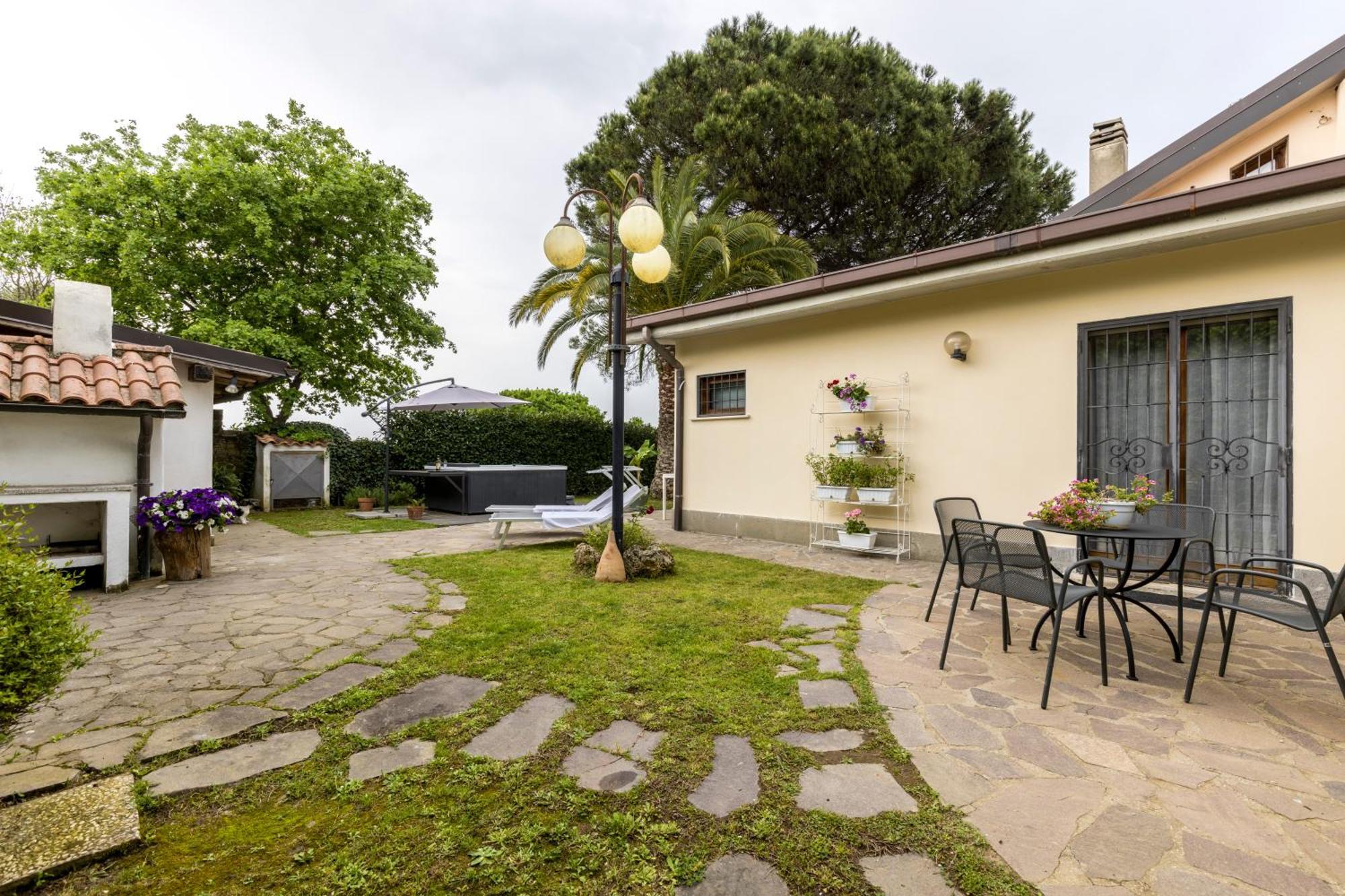 Villa Del Rubbio Róma Kültér fotó