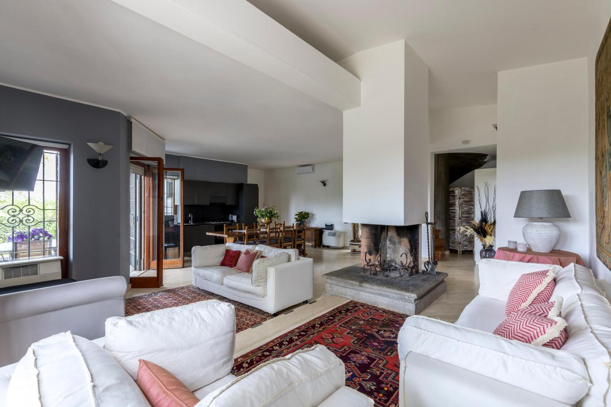 Villa Del Rubbio Róma Kültér fotó